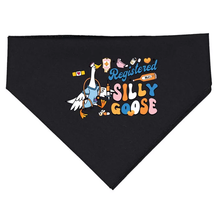 Silly Goose Nurse USA-Made Doggie Bandana