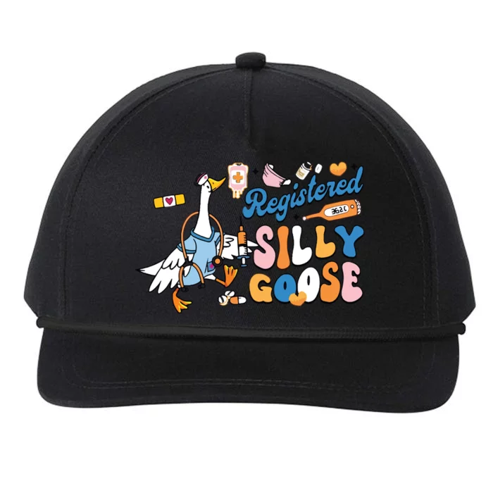 Silly Goose Nurse Snapback Five-Panel Rope Hat