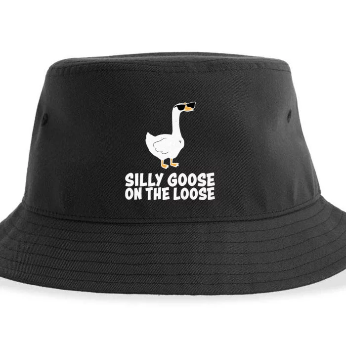 Silly Goose On The Loose Sustainable Bucket Hat