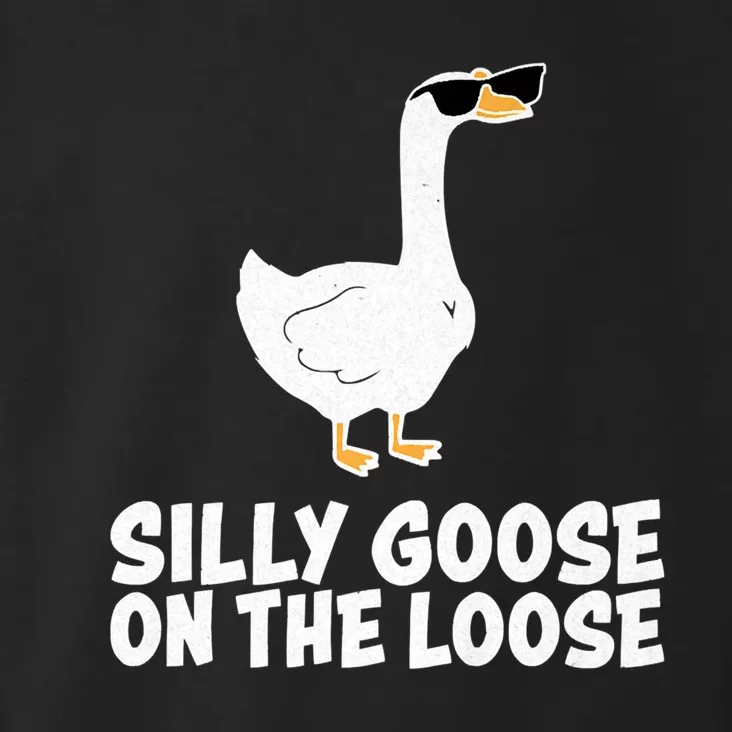 Silly Goose On The Loose Toddler Hoodie