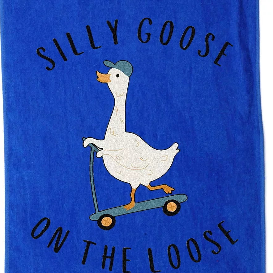 Silly Goose On The Loose Platinum Collection Golf Towel