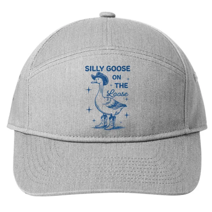 Silly Goose On The Loose 7-Panel Snapback Hat