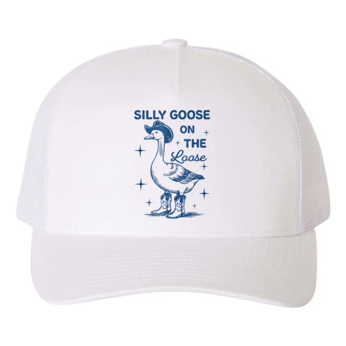 Silly Goose On The Loose Yupoong Adult 5-Panel Trucker Hat