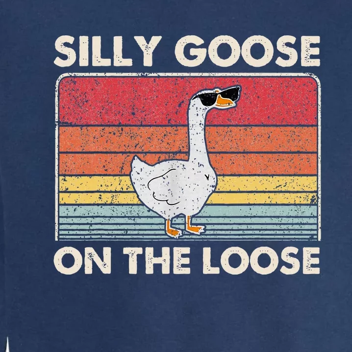 Silly Goose On The Loose Silly Goose University Garment-Dyed Sweatshirt