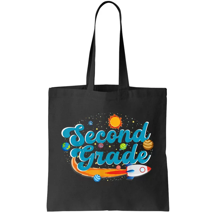 Second Grade Outer Space Solar System Planet 2nd Grade Tote Bag