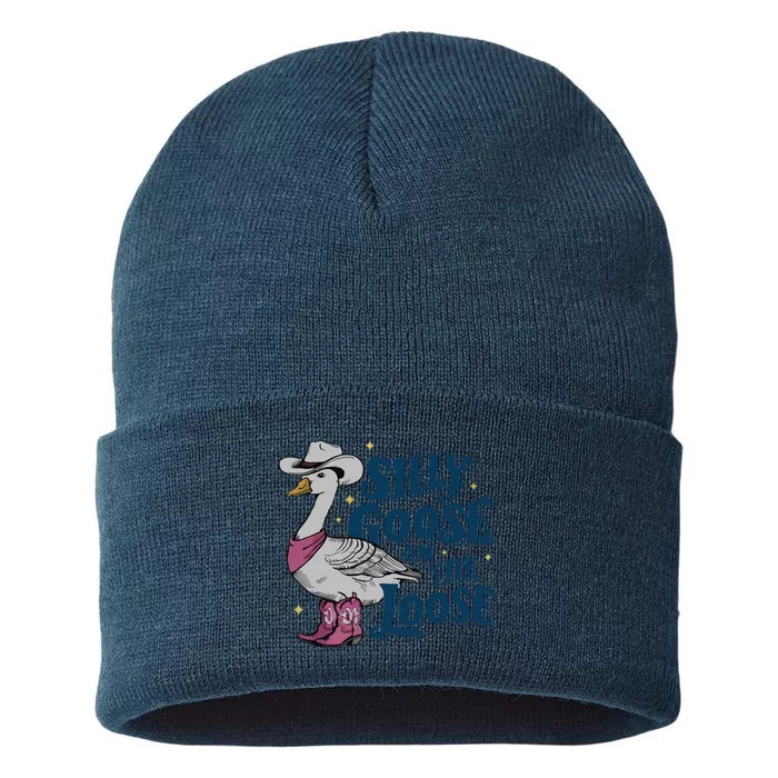 Silly Goose On The Loose Sustainable Knit Beanie