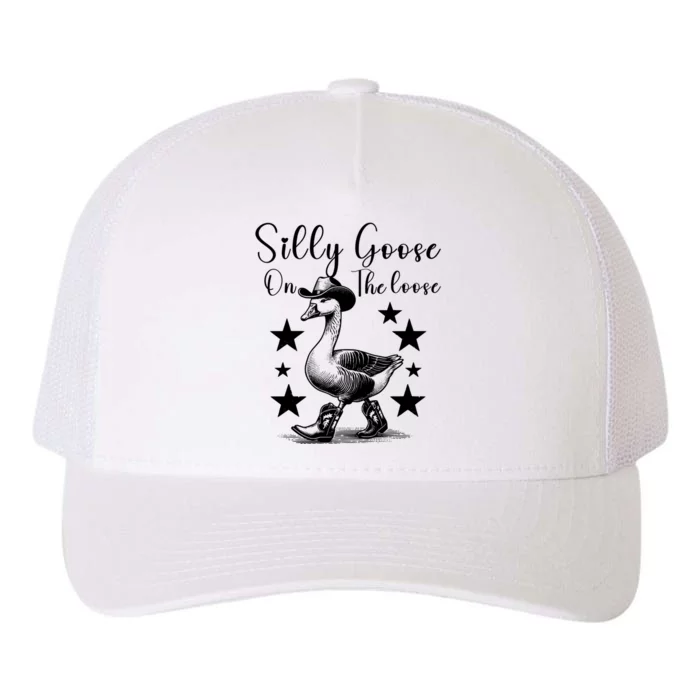 Silly Goose On The Loose Yupoong Adult 5-Panel Trucker Hat