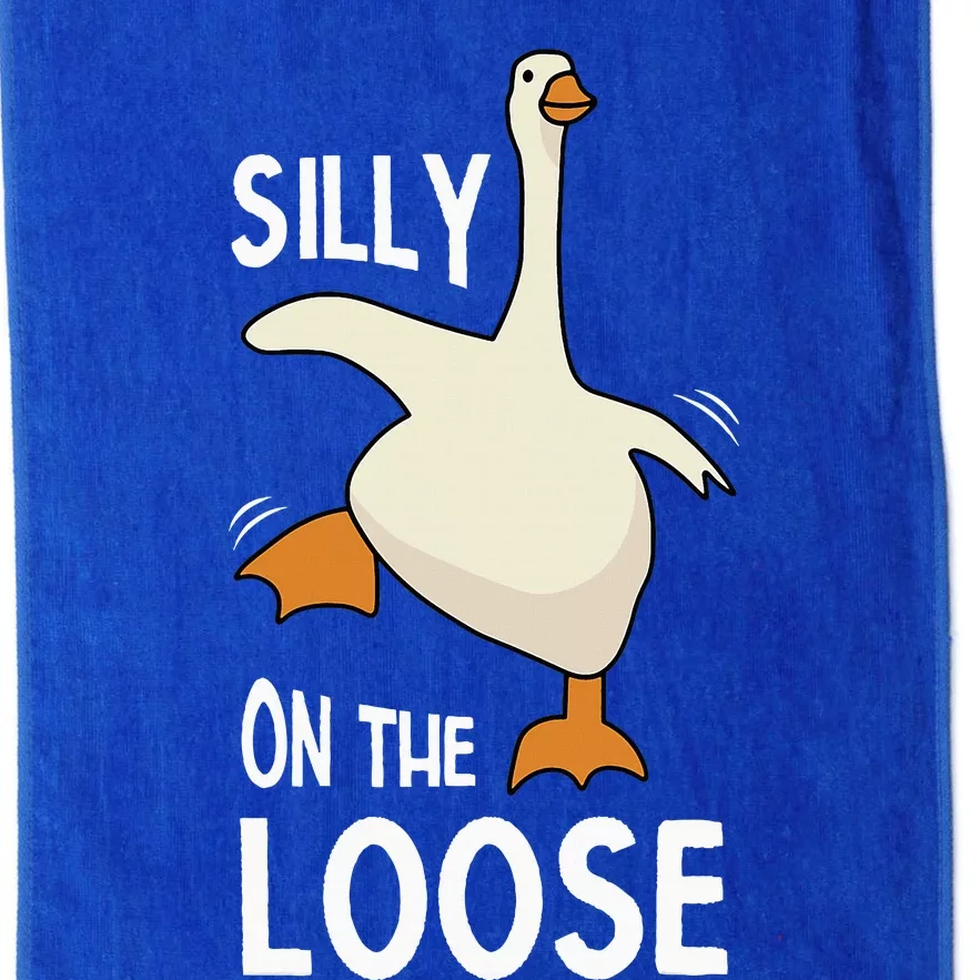 Silly Goose On The Loose Platinum Collection Golf Towel