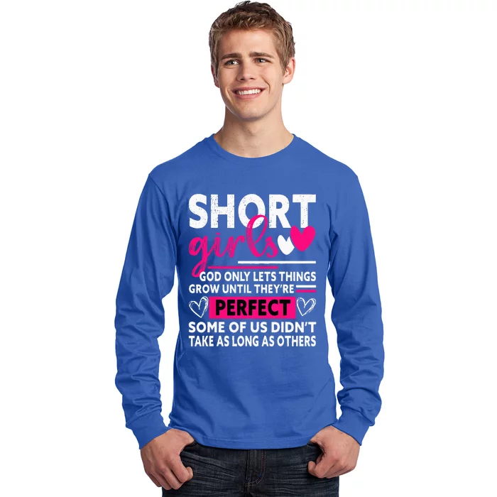 Short God Only Lets Things Grow Funny Short Women Cute Long Sleeve Shirt