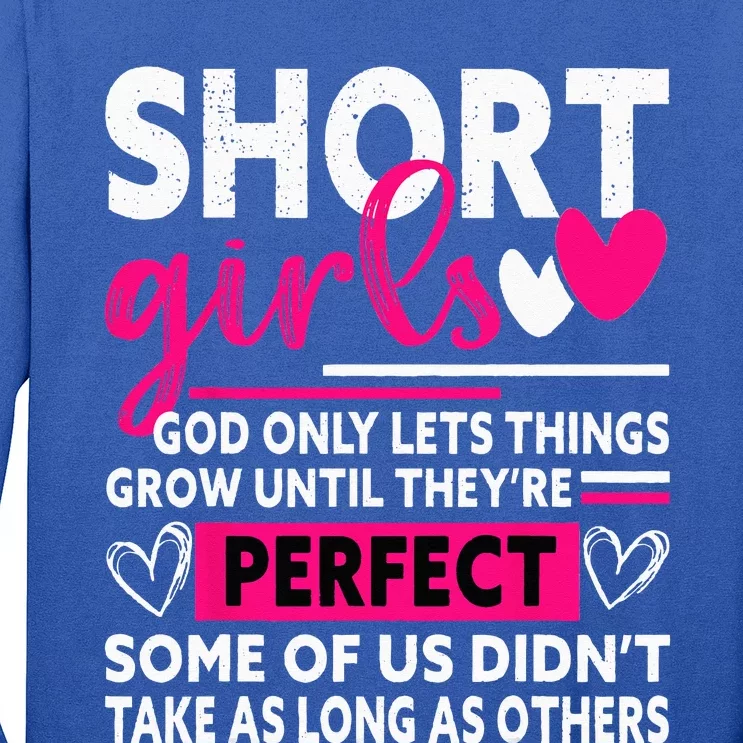 Short God Only Lets Things Grow Funny Short Women Cute Long Sleeve Shirt