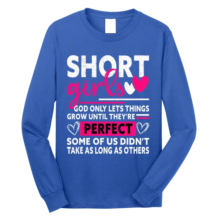 Short God Only Lets Things Grow Funny Short Women Cute Long Sleeve Shirt