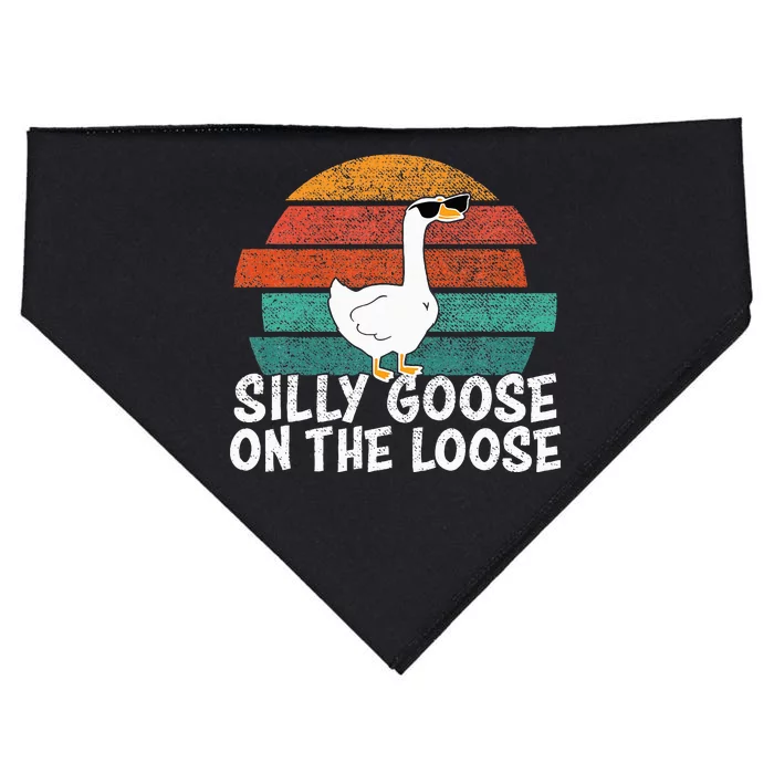 Silly Goose On The Loose USA-Made Doggie Bandana