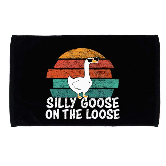 Silly Goose On The Loose Microfiber Hand Towel