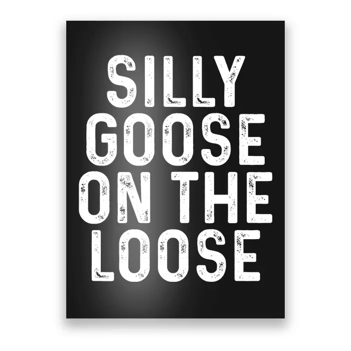 Silly Goose On The Loose Poster