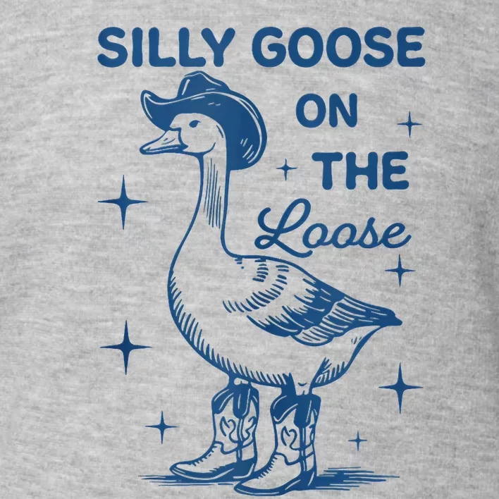 Silly Goose On The Loose Toddler Sweatshirt