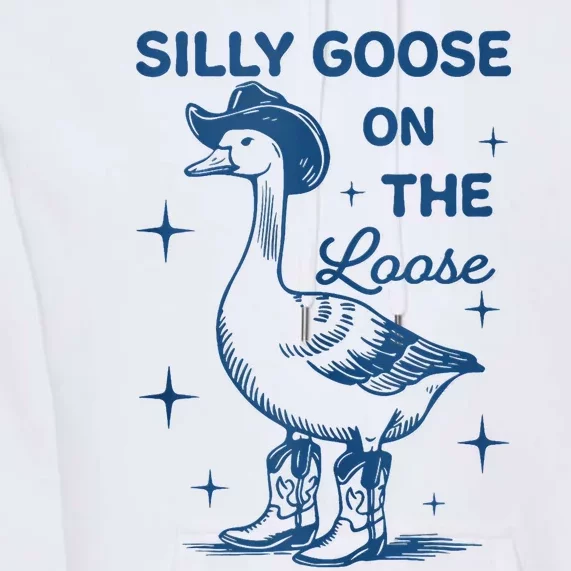 Silly Goose On The Loose Premium Hoodie