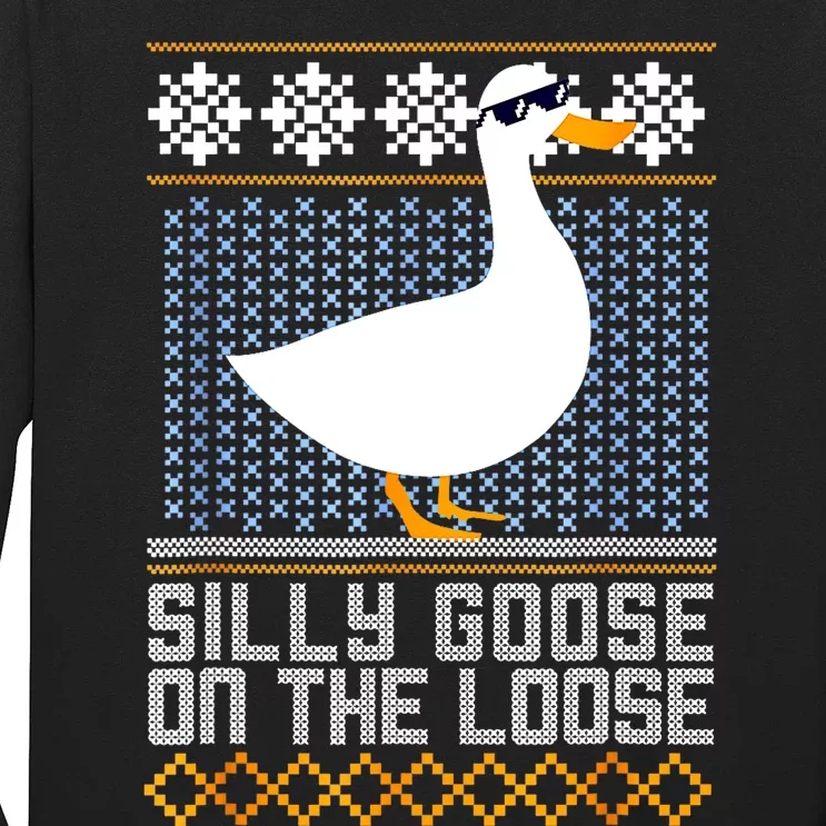 Silly Goose On The Loose Stupid And Silly Goose Long Sleeve Shirt