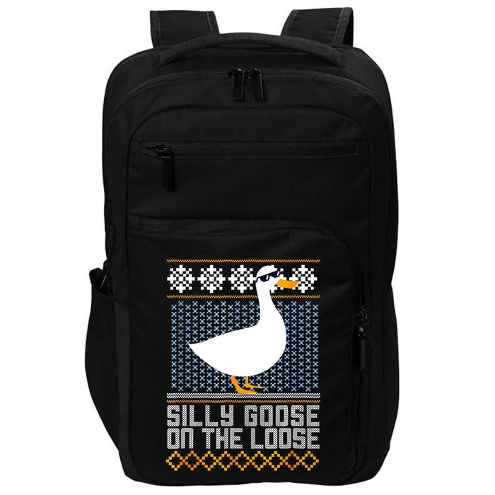 Silly Goose On The Loose Stupid And Silly Goose Impact Tech Backpack