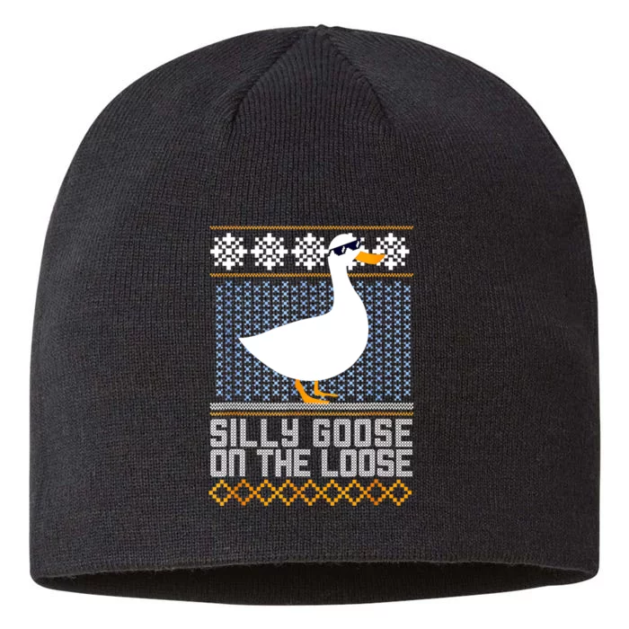 Silly Goose On The Loose Stupid And Silly Goose 8 1/2in Sustainable Knit Beanie