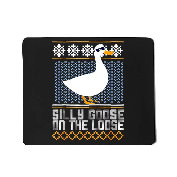 Silly Goose On The Loose Stupid And Silly Goose Mousepad