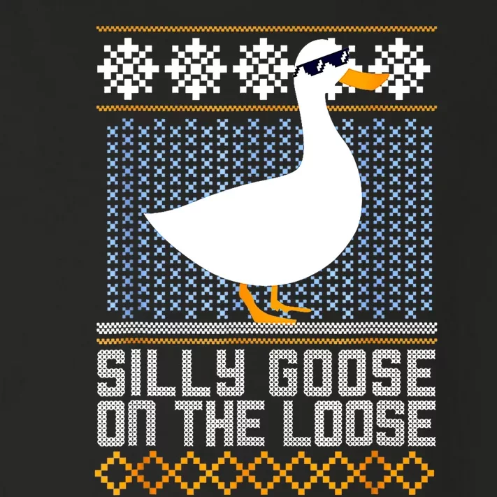 Silly Goose On The Loose Stupid And Silly Goose Toddler Long Sleeve Shirt