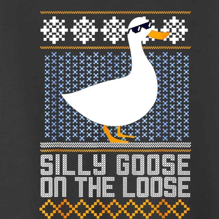 Silly Goose On The Loose Stupid And Silly Goose Toddler T-Shirt