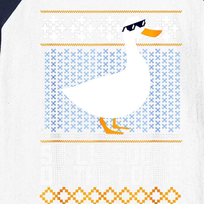 Silly Goose On The Loose Stupid And Silly Goose Baseball Sleeve Shirt