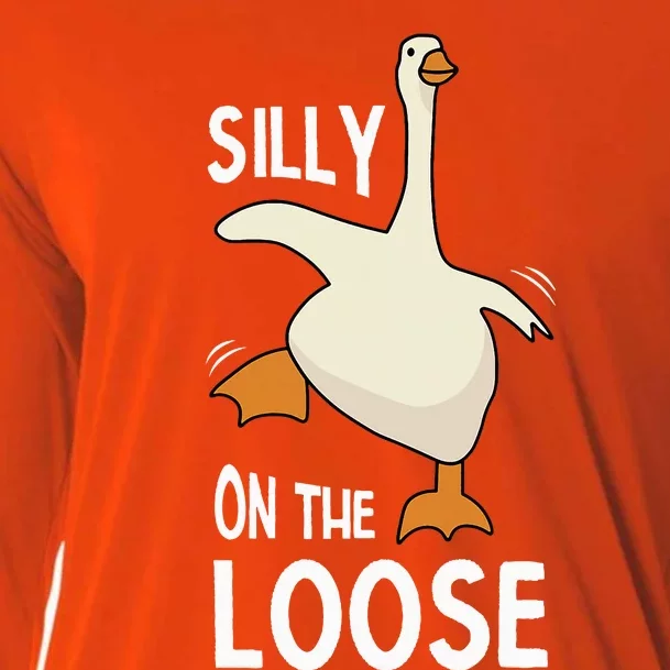 Silly Goose On The Loose Cooling Performance Long Sleeve Crew