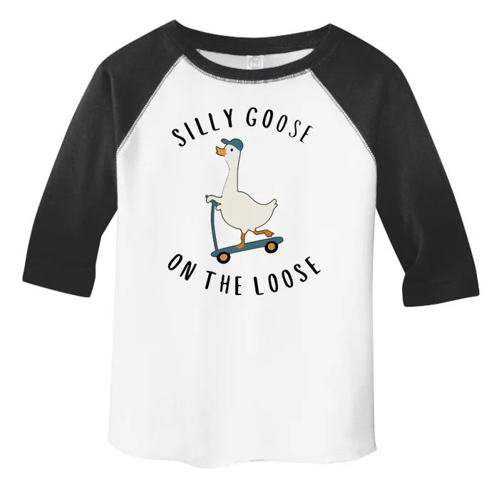 Silly Goose On The Loose Toddler Fine Jersey T-Shirt