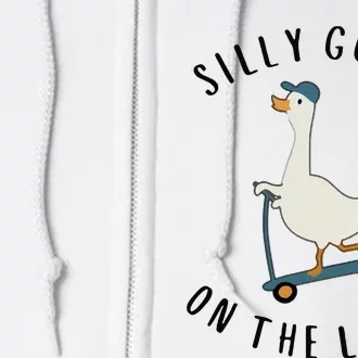 Silly Goose On The Loose Full Zip Hoodie