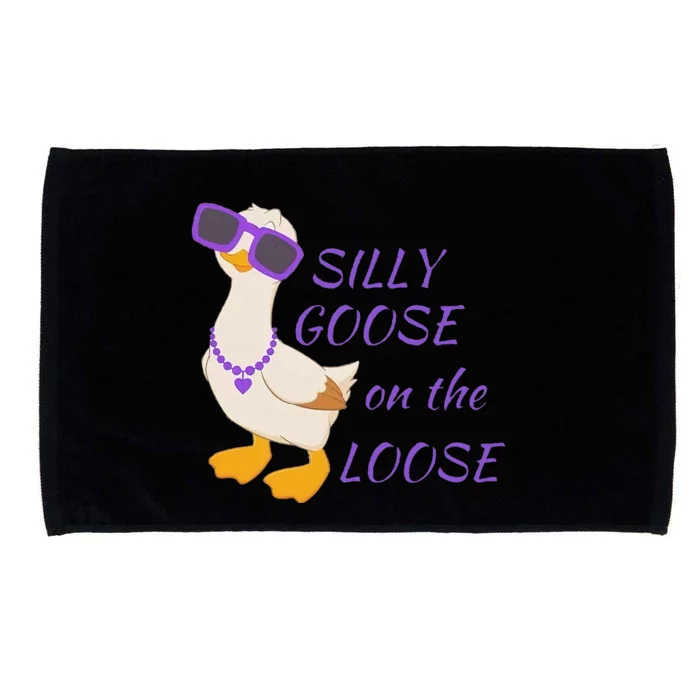 Silly Goose On The Loose Microfiber Hand Towel