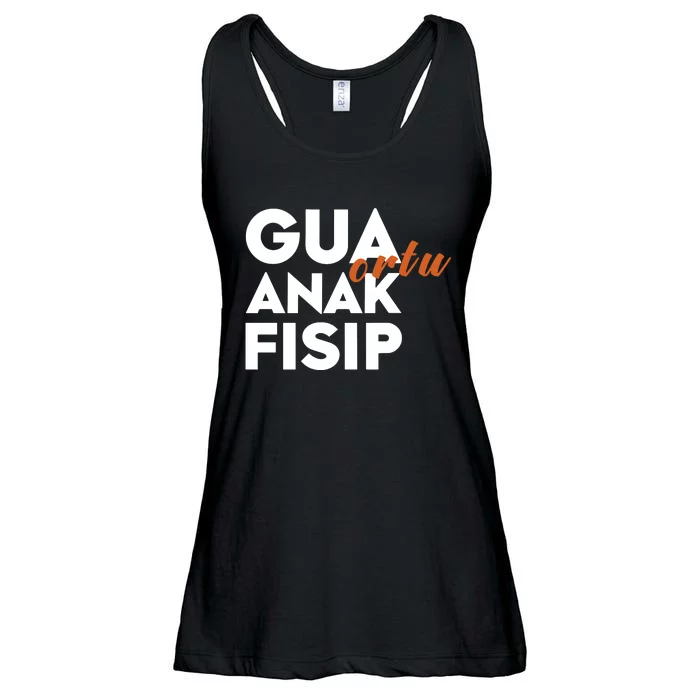 Slowthedive Gua Ortu Anak Fisip Ladies Essential Flowy Tank