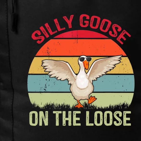 Silly Goose On The Loose Funny Saying Daily Commute Backpack