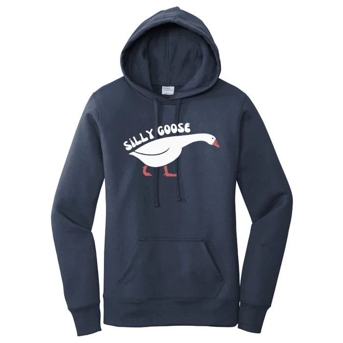 Silly Goose On The Loose Women's Pullover Hoodie