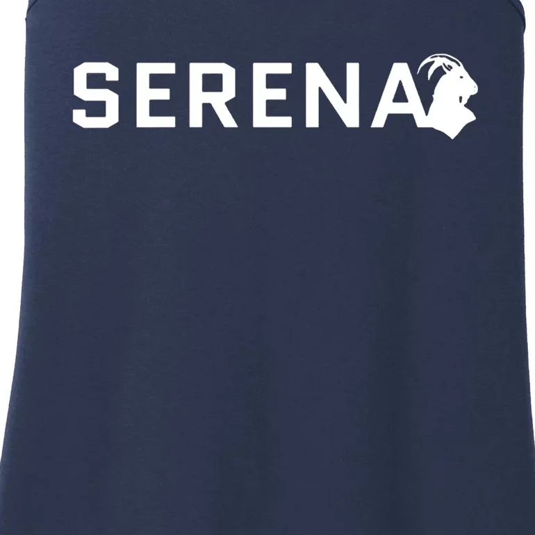 Serena Greatest Of All Time Goat Serena Williams Professional Tennis Player Ladies Essential Tank