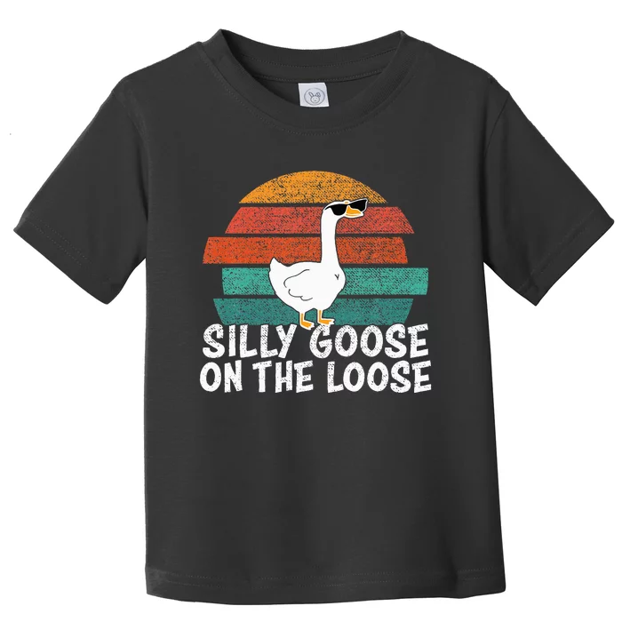 Silly Goose On The Loose Toddler T-Shirt