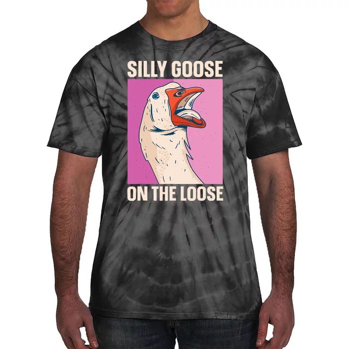 Silly Goose On The Loose Tie-Dye T-Shirt