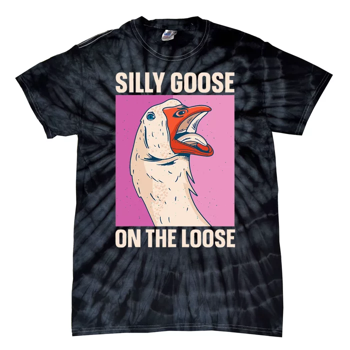 Silly Goose On The Loose Tie-Dye T-Shirt