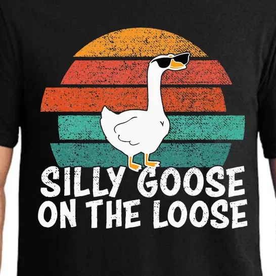 Silly Goose On The Loose Pajama Set