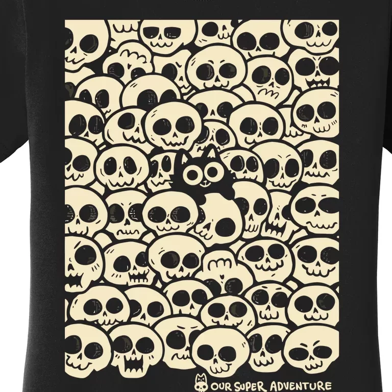 Sarah Graley Our Super Adventure Skull Cat Women's T-Shirt