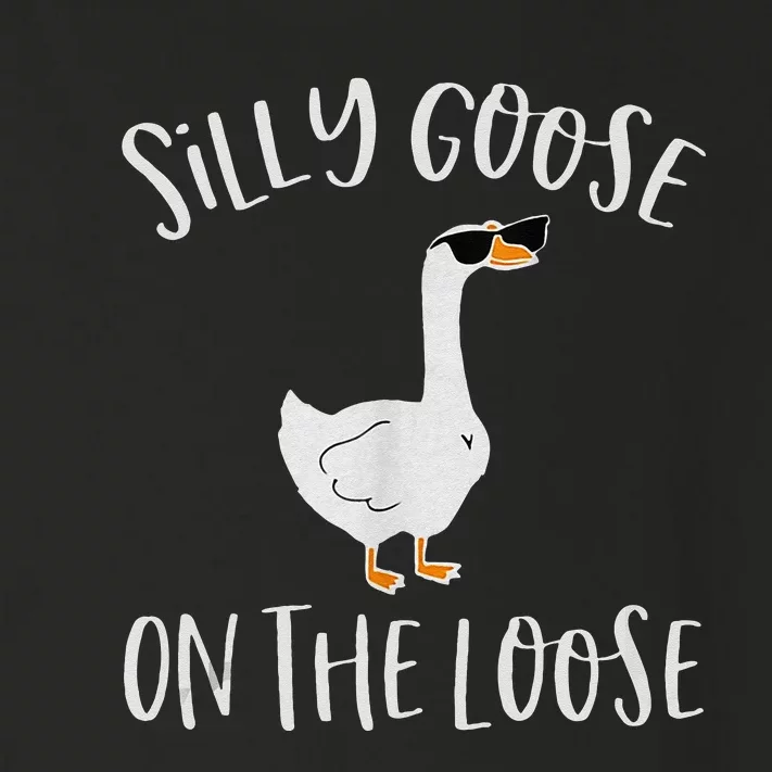 Silly Goose On The Loose Funny Saying Toddler Long Sleeve Shirt