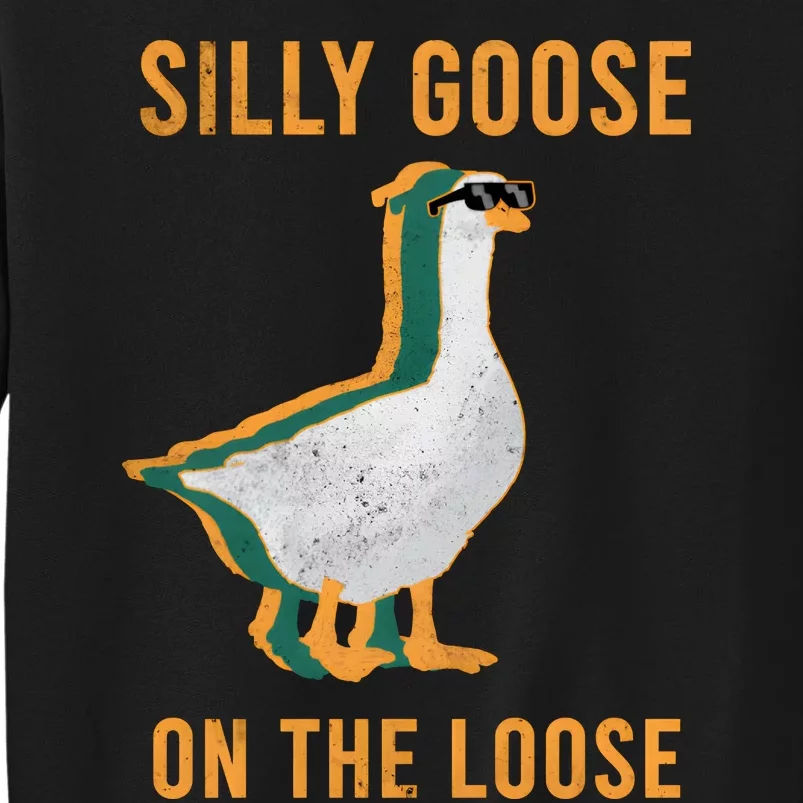 Silly Goose On The Loose Retro Tall Sweatshirt