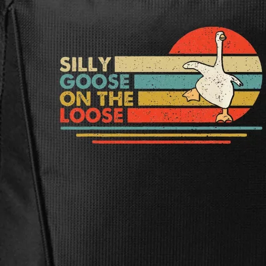 Silly Goose On The Loose City Backpack