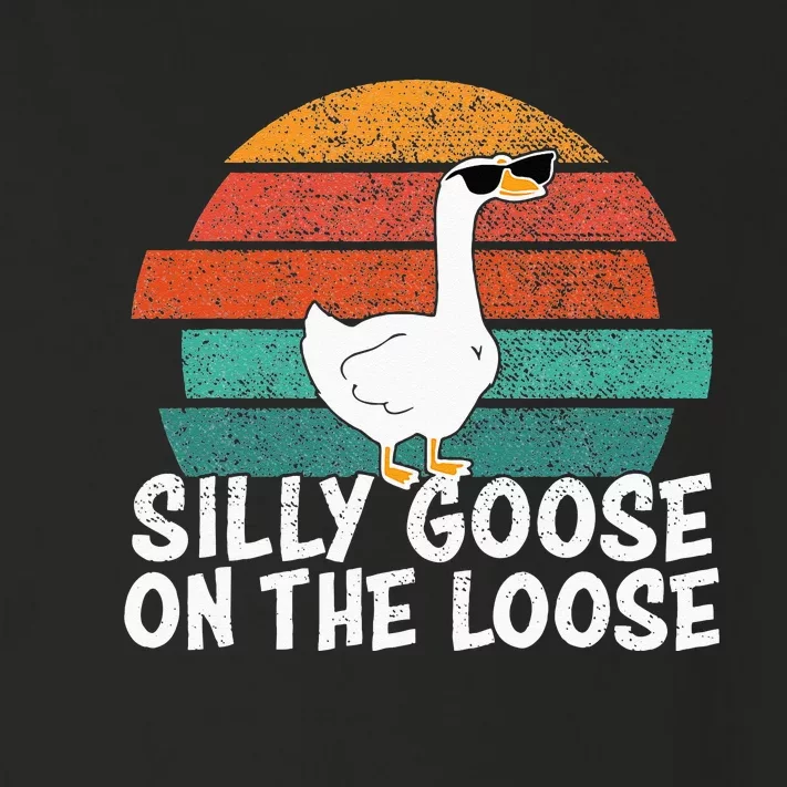 Silly Goose On The Loose Toddler Long Sleeve Shirt