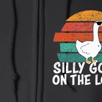 Silly Goose On The Loose Full Zip Hoodie