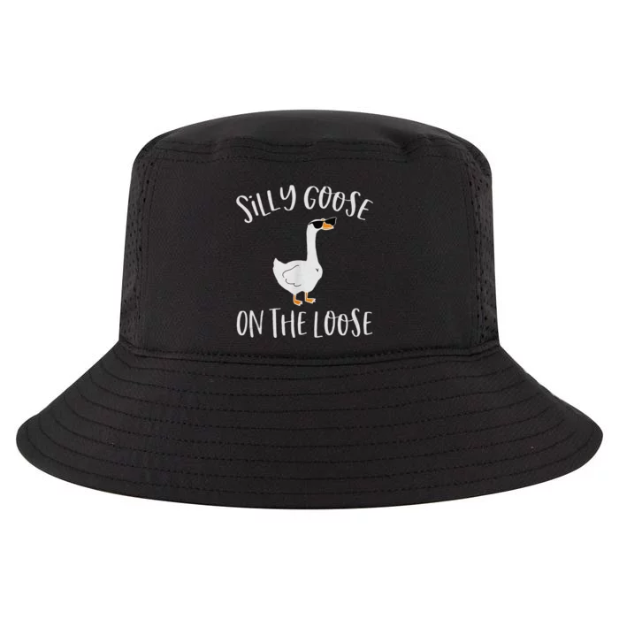 Silly Goose On The Loose Funny Saying Cool Comfort Performance Bucket Hat