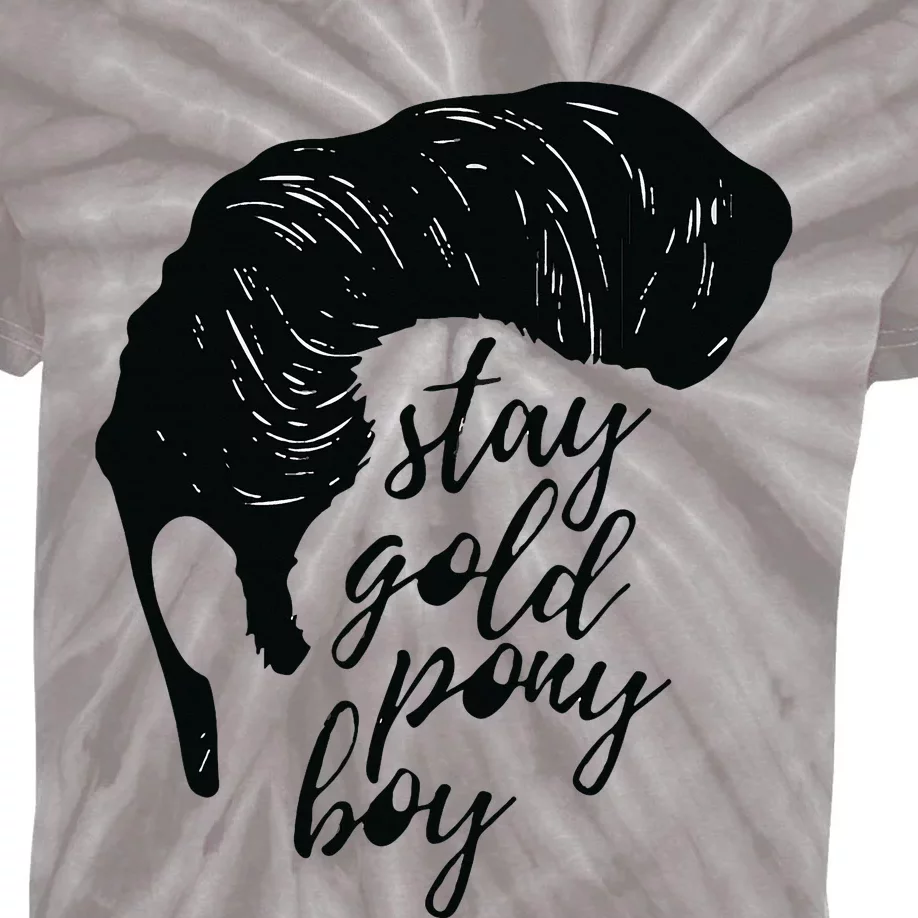 Stay Gold Ponyboy Kids Tie-Dye T-Shirt