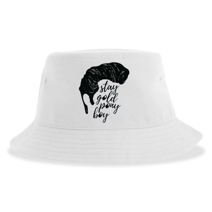 Stay Gold Ponyboy Sustainable Bucket Hat