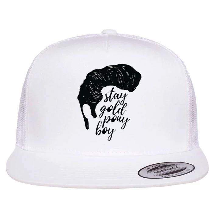 Stay Gold Ponyboy Flat Bill Trucker Hat