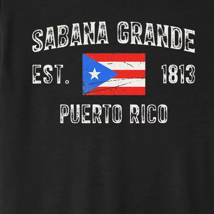 Sabana Grande Puerto Rico Est 1813 ChromaSoft Performance T-Shirt